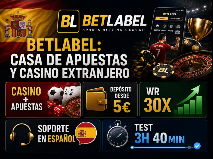 Betlabel: casa de apuestas y casino extranjero