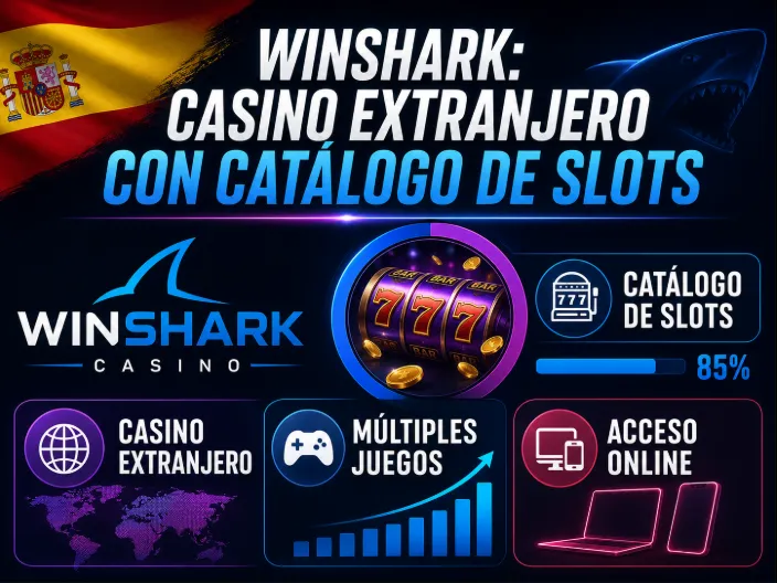Winshark: casino extranjero con catálogo de slots