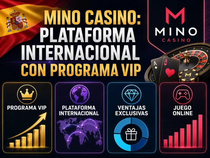 Mino Casino: plataforma internacional con programa VIP